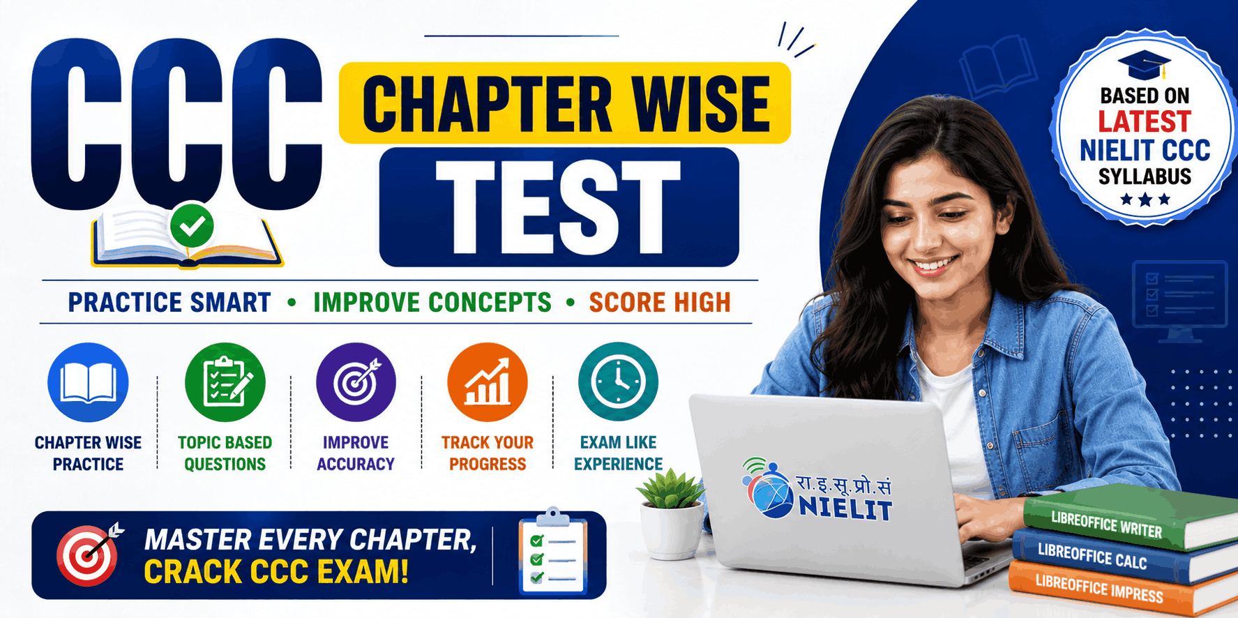 CCC Chapter Wise Test | Free CCC Online Test for All Chapters 2025