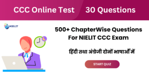 CCC Online Test 30 Questions